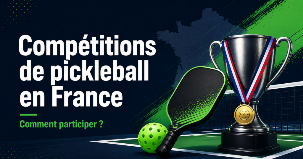 Compétitions de pickleball en France : comment participer ?