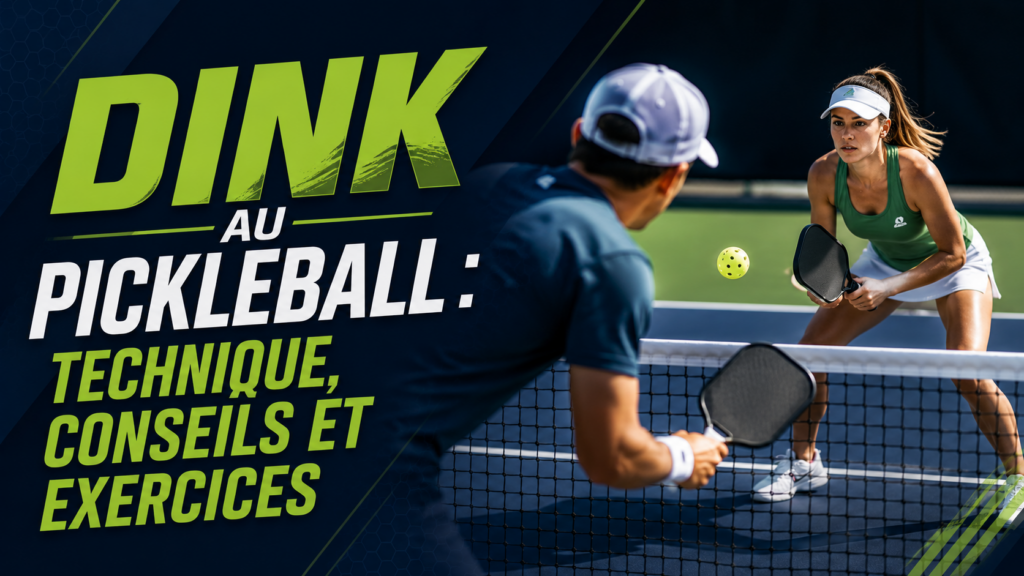 Dink au pickleball : technique, conseils et exercices