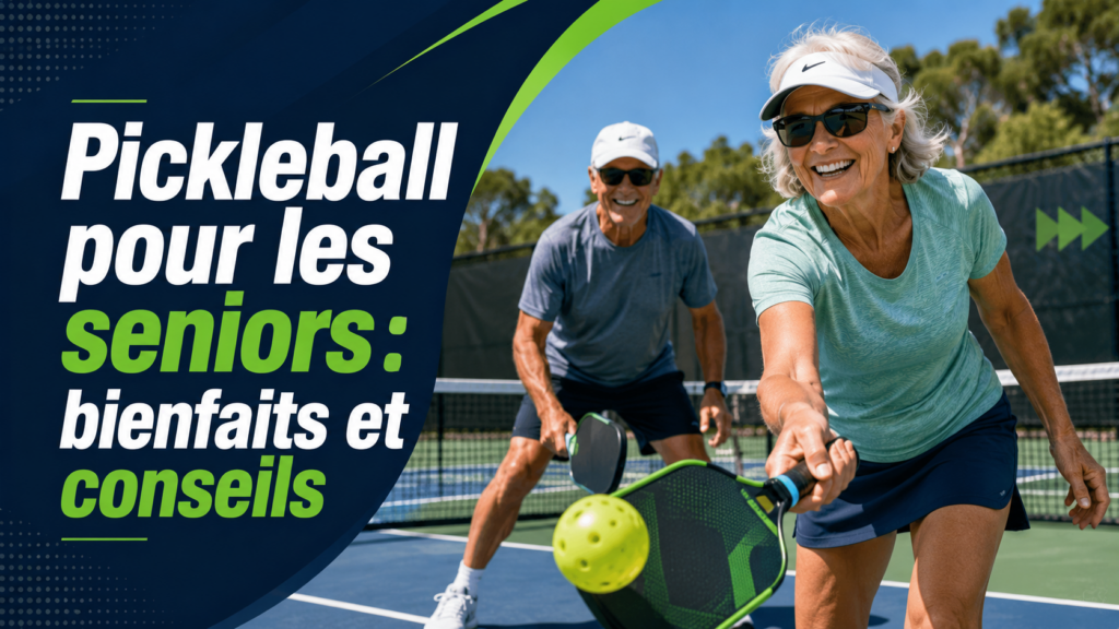 Pickleball pour seniors : bienfaits et conseils
